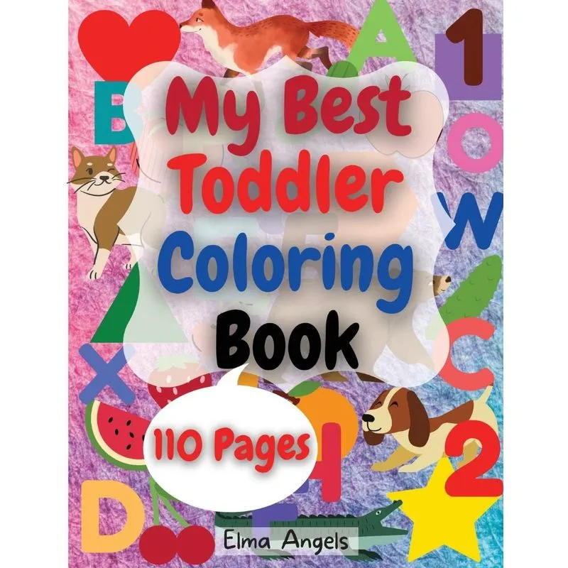 My Best Toddler Coloring Book