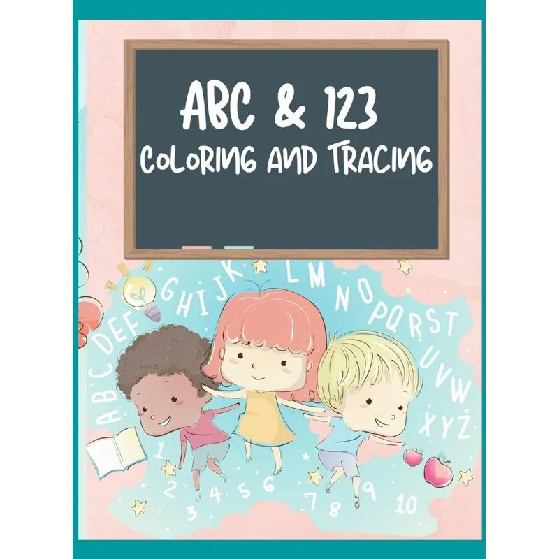 ABC &amp, 123 Coloring and Tracing