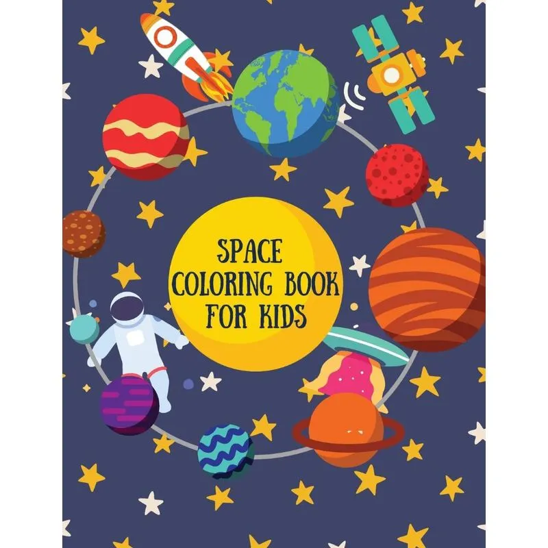 Space Coloring Book for Kids