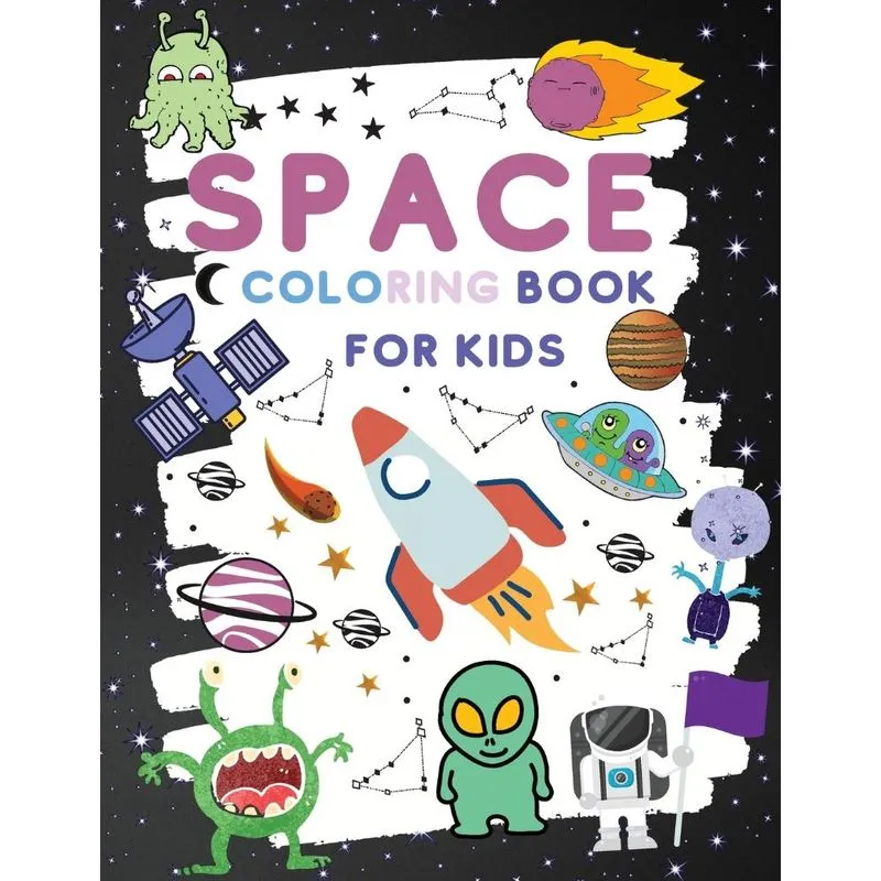 Space Coloring Book for Kids
