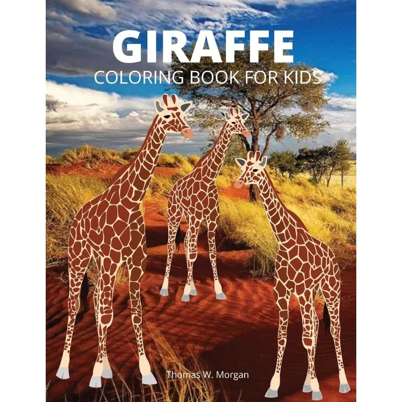 Giraffe Coloring Book for Kids