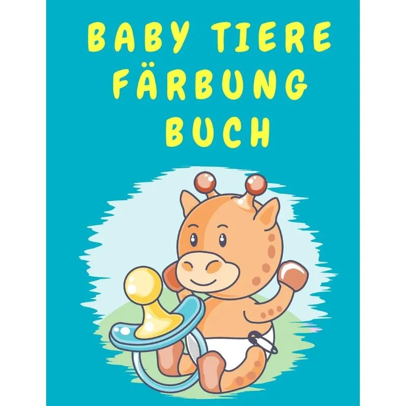 Baby Tiere Färbung Buch