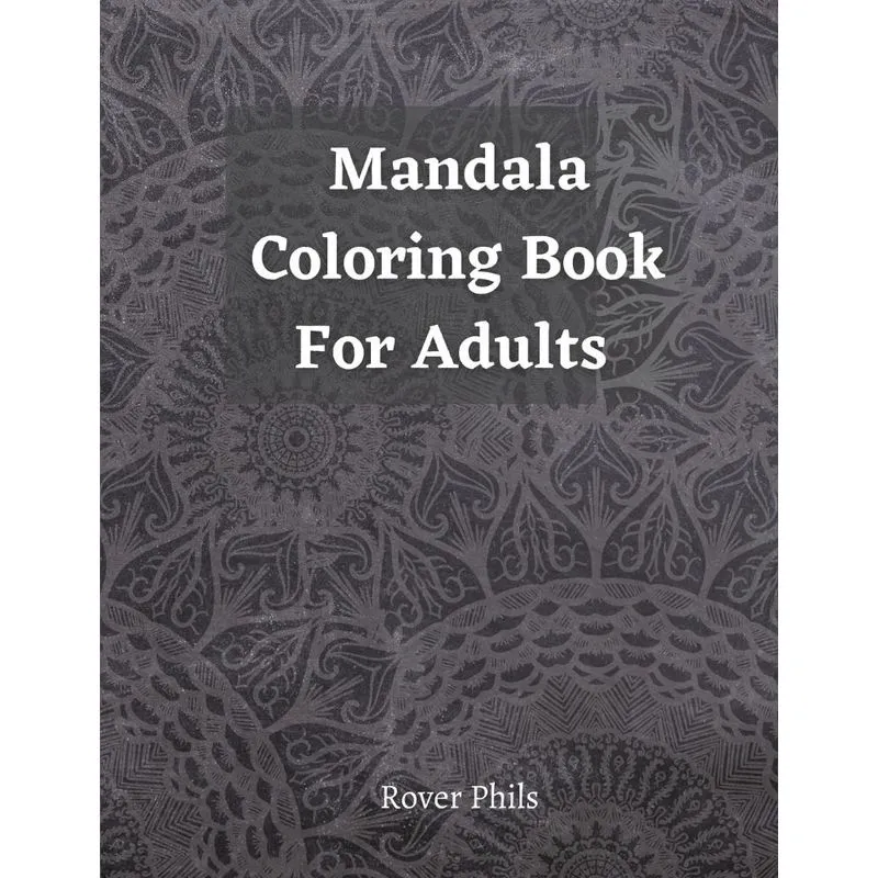 Mandala Coloring Book For Adults