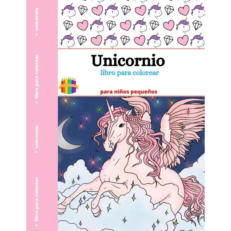Libro Para Colorear de Unicornios