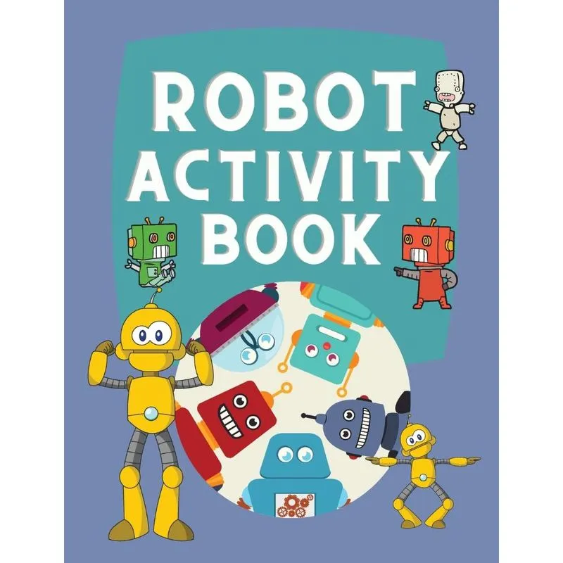 Robot Activity Book