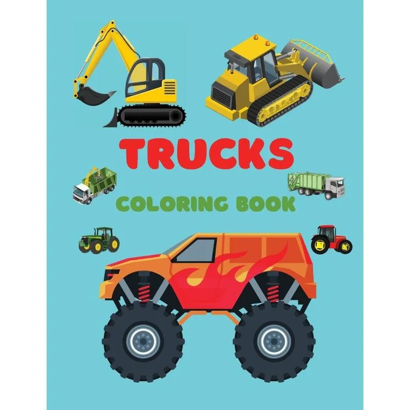 Trucks Coloring Book