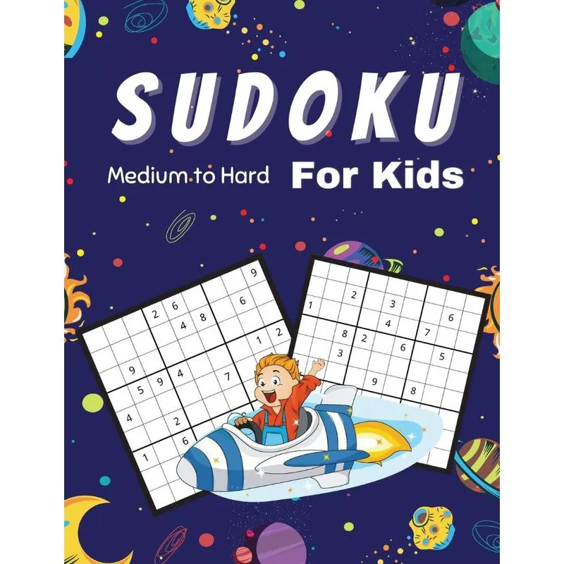 Sudoku Medium to Hard For Kids