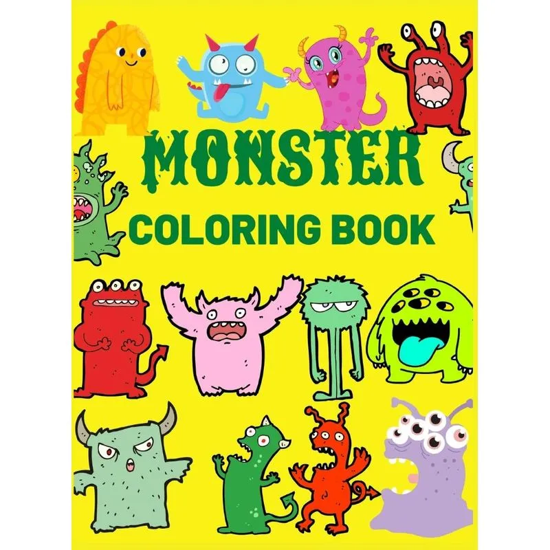 Monster Coloring Book