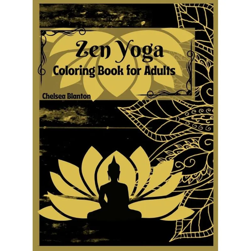 Zen Yoga Coloring Book for Adults