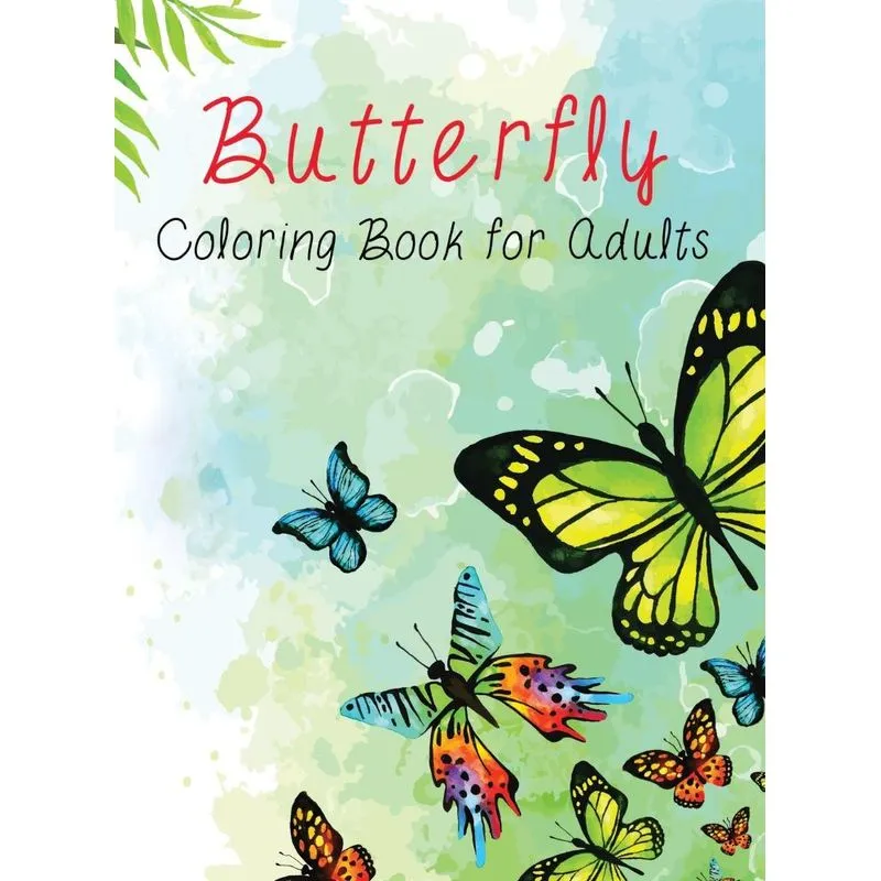 Butterfly Coloring Book for Adults