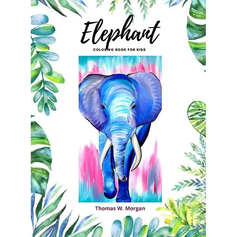 Elephant Coloring Book for Kids