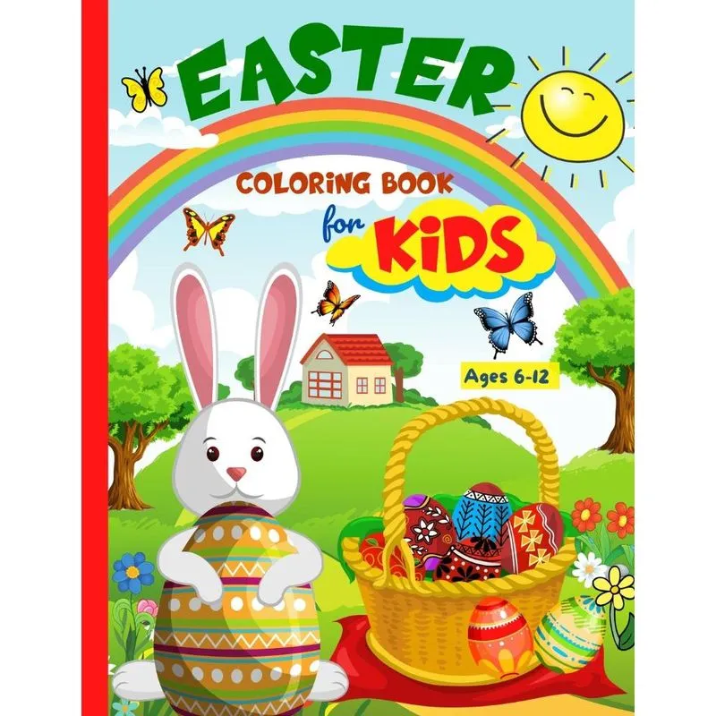 Easter Coloring Book For Kids