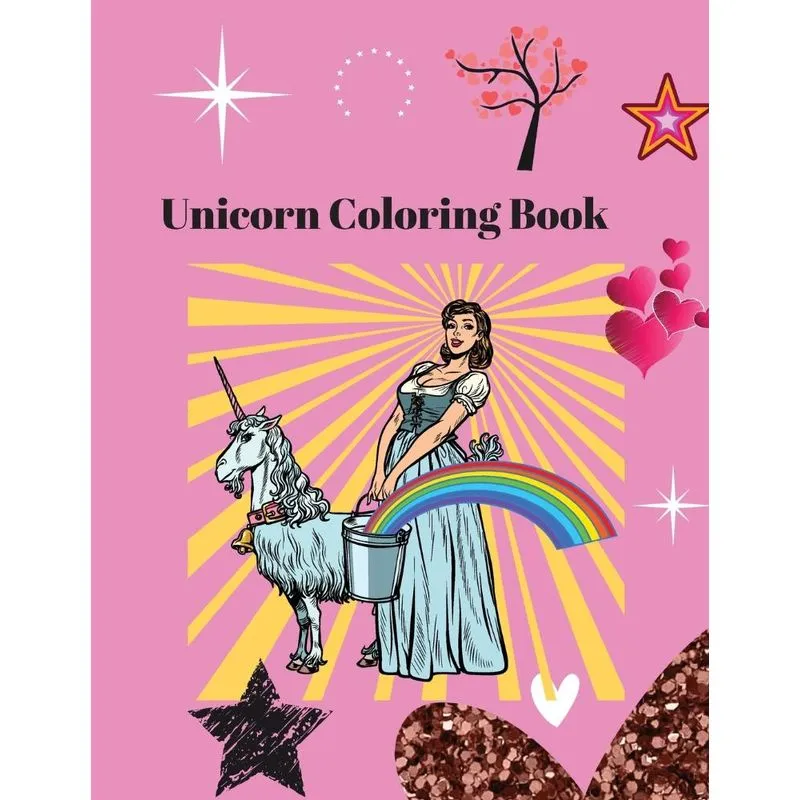 Unicorn Coloring Book For Kids