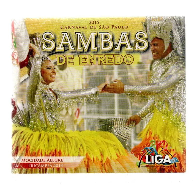 Cd - Carnaval de São Paulo 2015 - Sambas de Enredo de São Paulo