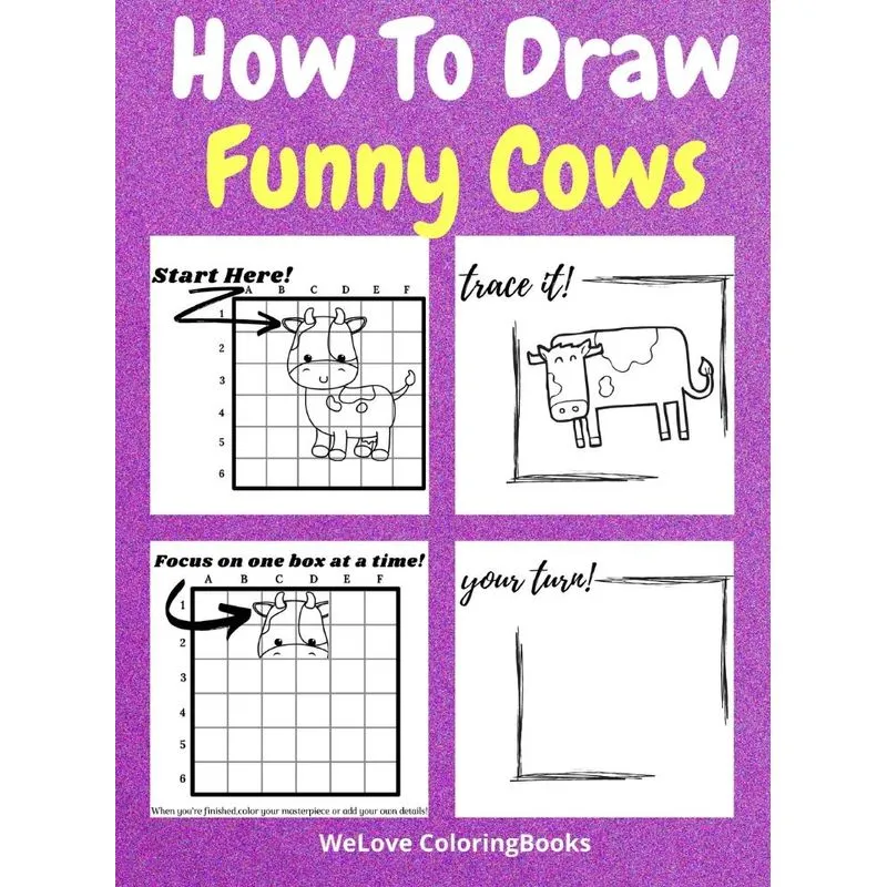 How To Draw Funny Cows