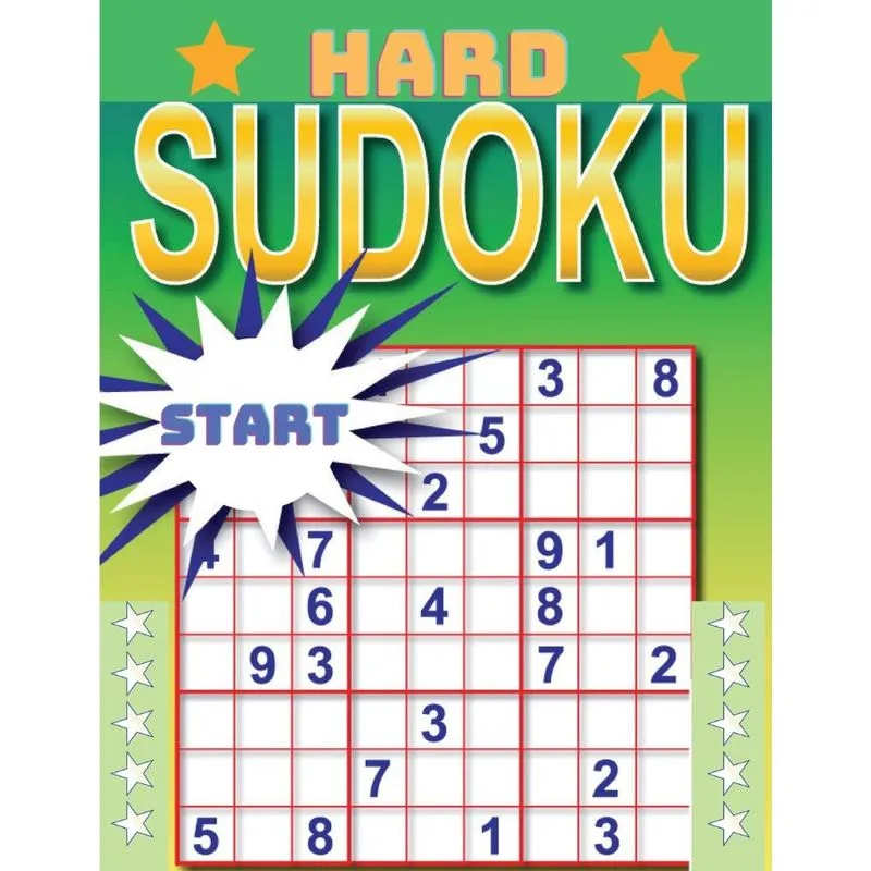 Hard Sudoku Puzzle Book