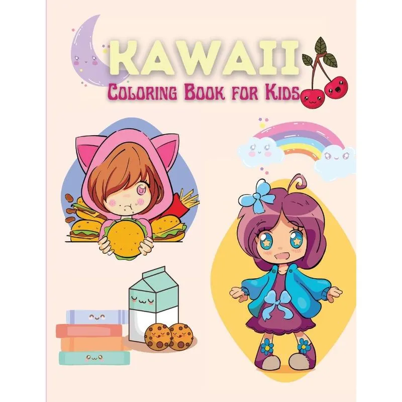 Kawaii Coloring Book for Kids