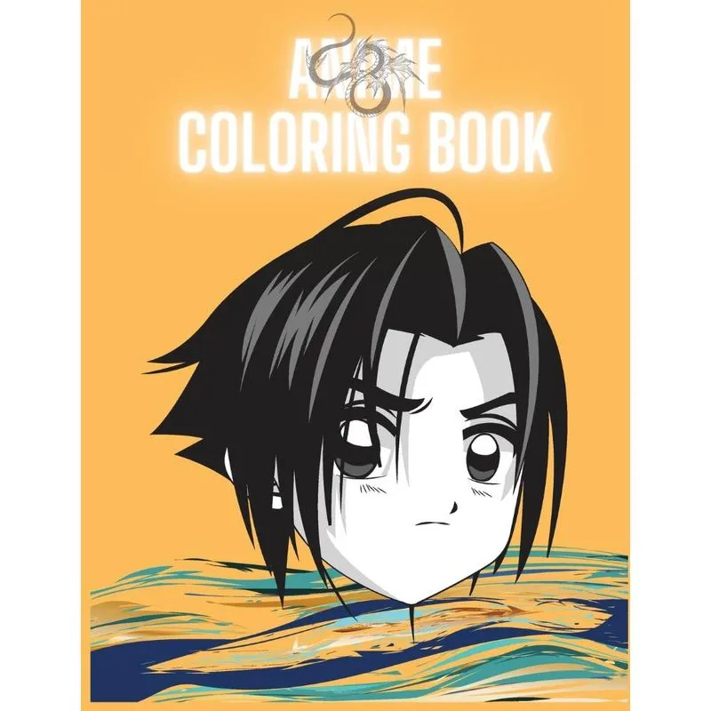 Anime Coloring Book