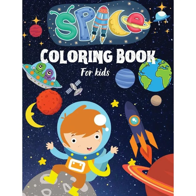 Space Coloring Book For Kids