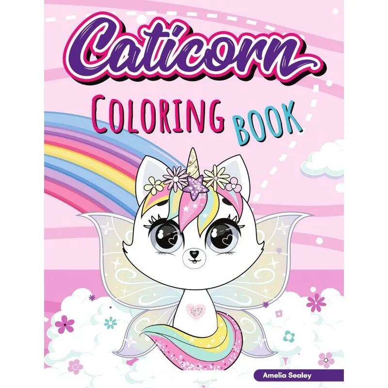Caticorn Coloring Book
