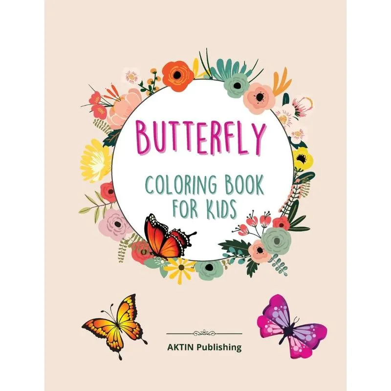 Butterfly Coloring Book For Kids