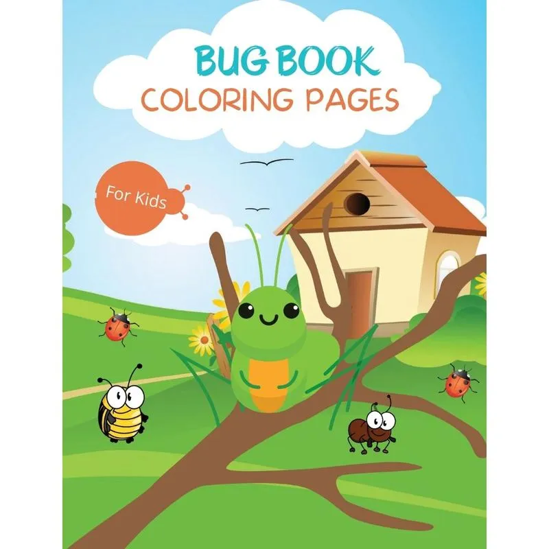Bug Book Coloring Pages