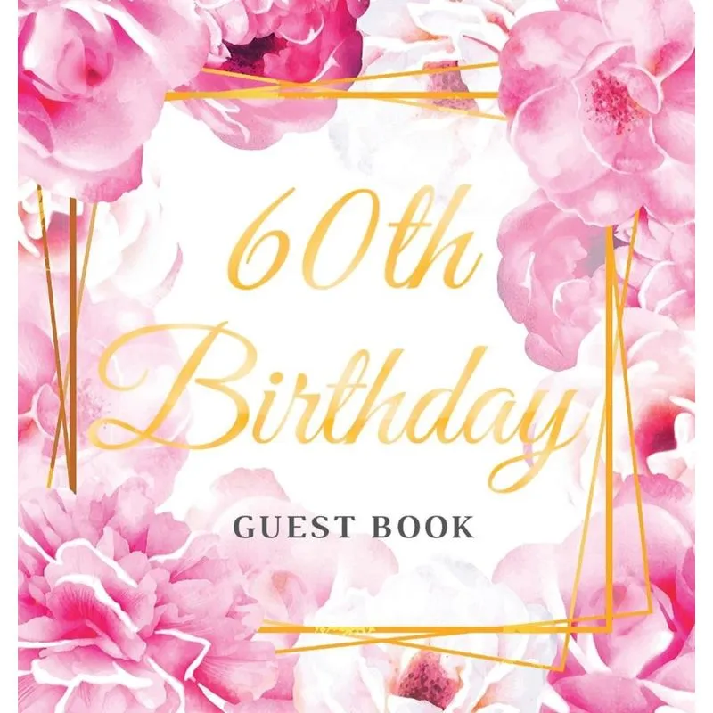 60th Birthday Guest Book