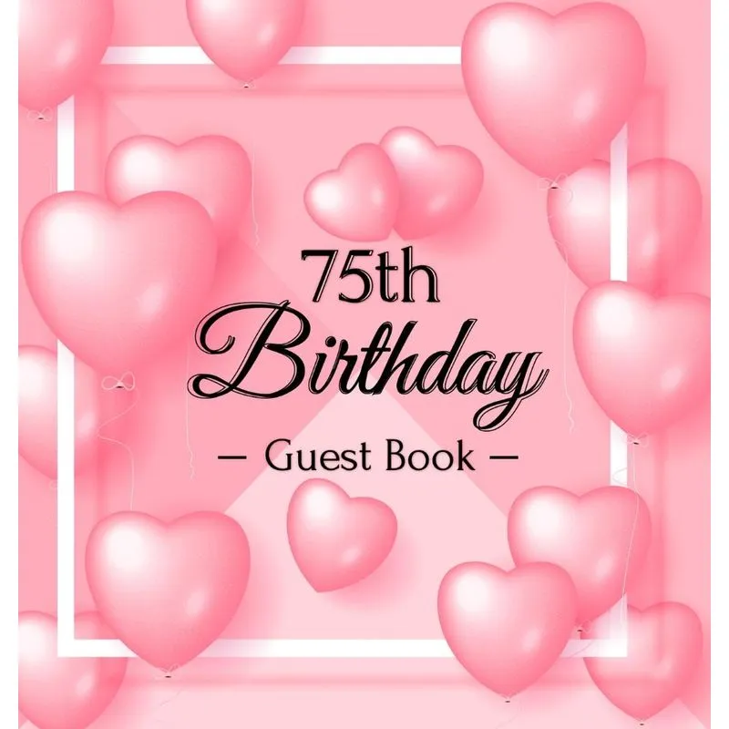75th Birthday Guest Book