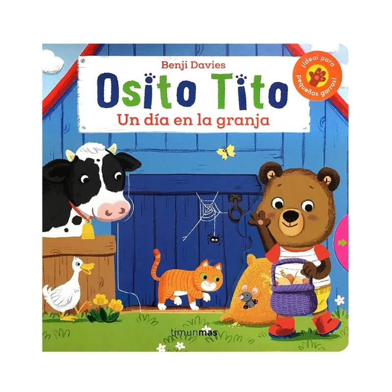 Libro Osito Tito, Un Dia En La Granja