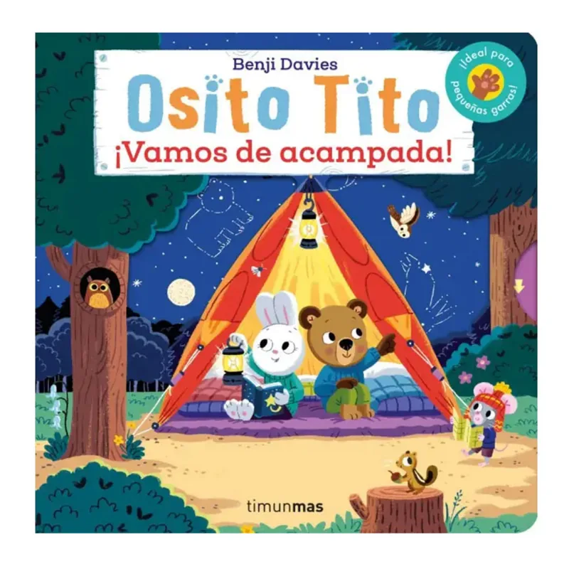 Libro Osito Tito-Vamos De Acampada