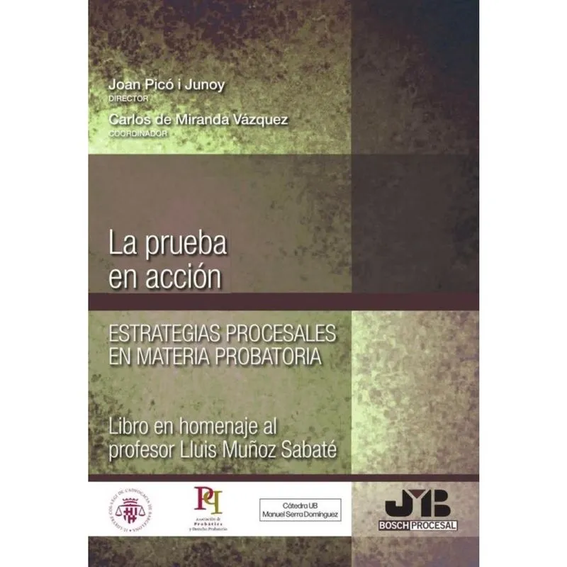 La prueba en acción. Estrategias procesales en materia probatoria. - Espanhol