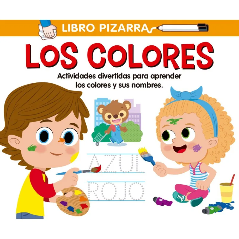 Libro Colores, Los-Pizarrra Mágica