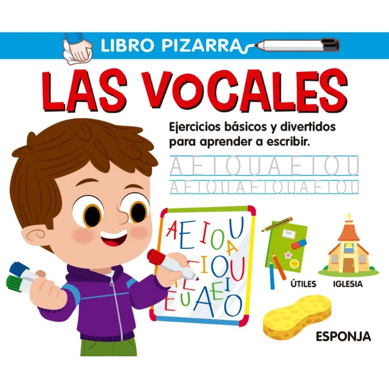 Libro Vocales, Las-Pizarrra Mágica