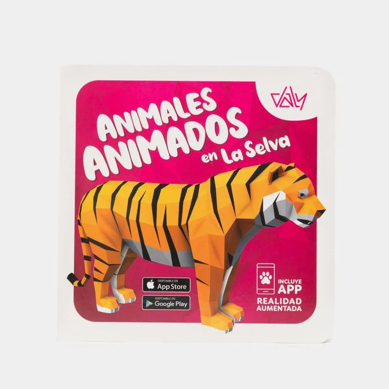 Animales animados en la selva