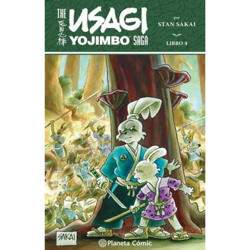 Usagi Yojimbo Saga n.º 04: El Pasado Amenazante del Ronin Miyamoto Usagi Usagi Yojimbo Saga n 04