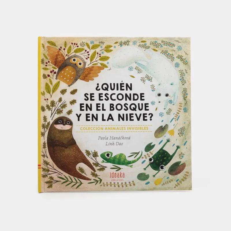 ¿Quién se esconde en el bosque y en la nieve?