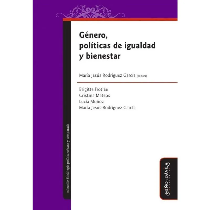Género, políticas de igualdad y bienestar - Espanhol