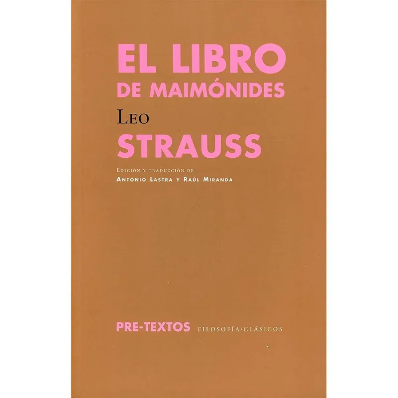 EL LIBRO DE MAIMONIDES