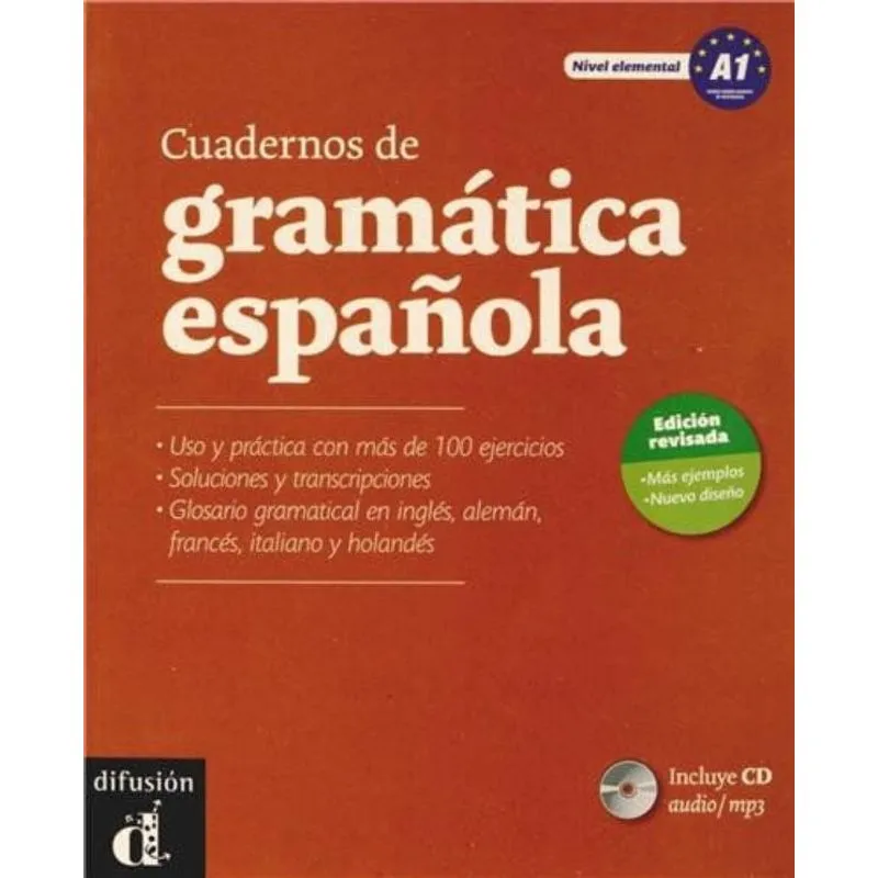CUADERNOS DE GRAMÁTICA ESPAÑOLA A1