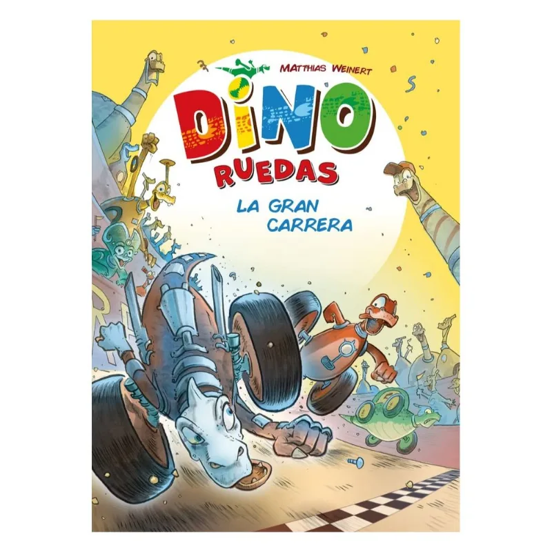 Dino Ruedas, La Gran Carrera: ¡Aventura sobre Ruedas en Nueva Pangea! DINO RUEDAS, LA GRAN CARRERA