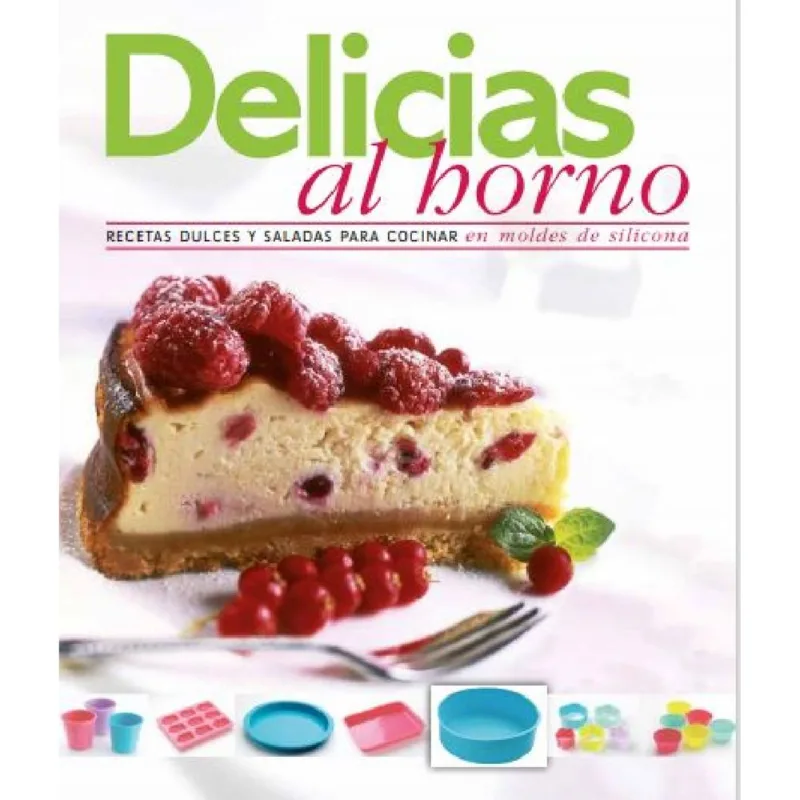 Libro Delicias al horno Molde especial para tartas celeste-dah