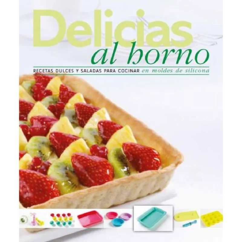 Libro Delicias al horno Molde rectangular para tartas