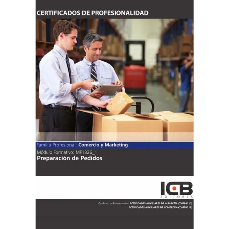 MF1326 1: Preparación de Pedidos-Espanhol
