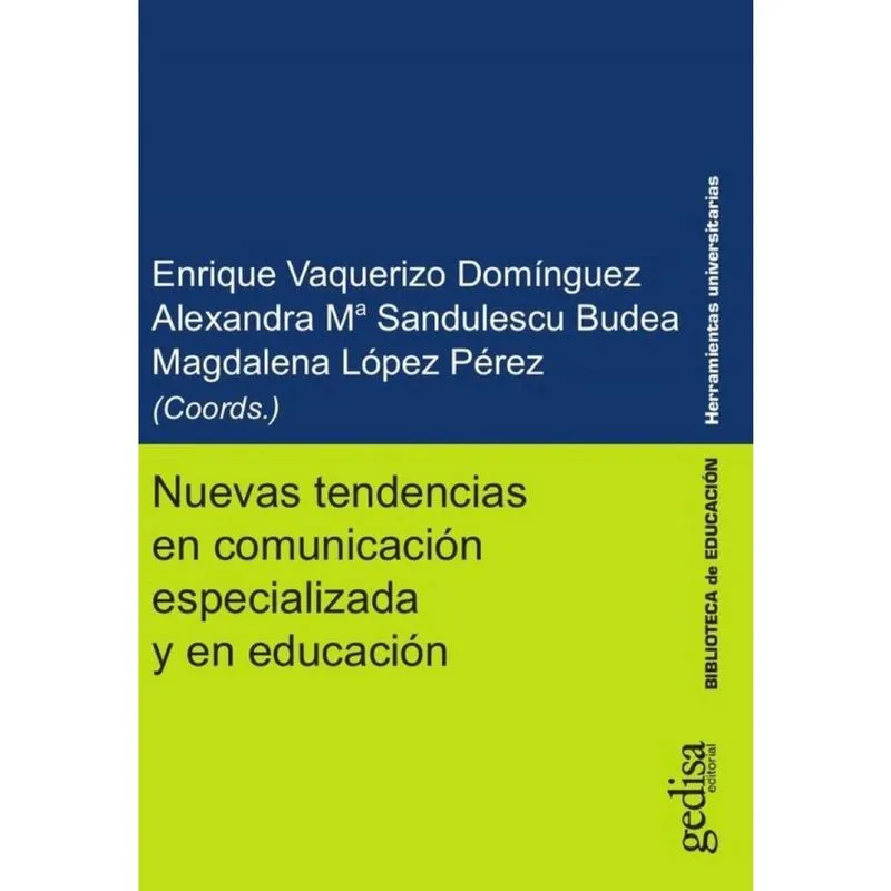 Nuevas tendencias en comunicación especializada y en educación - Espanhol