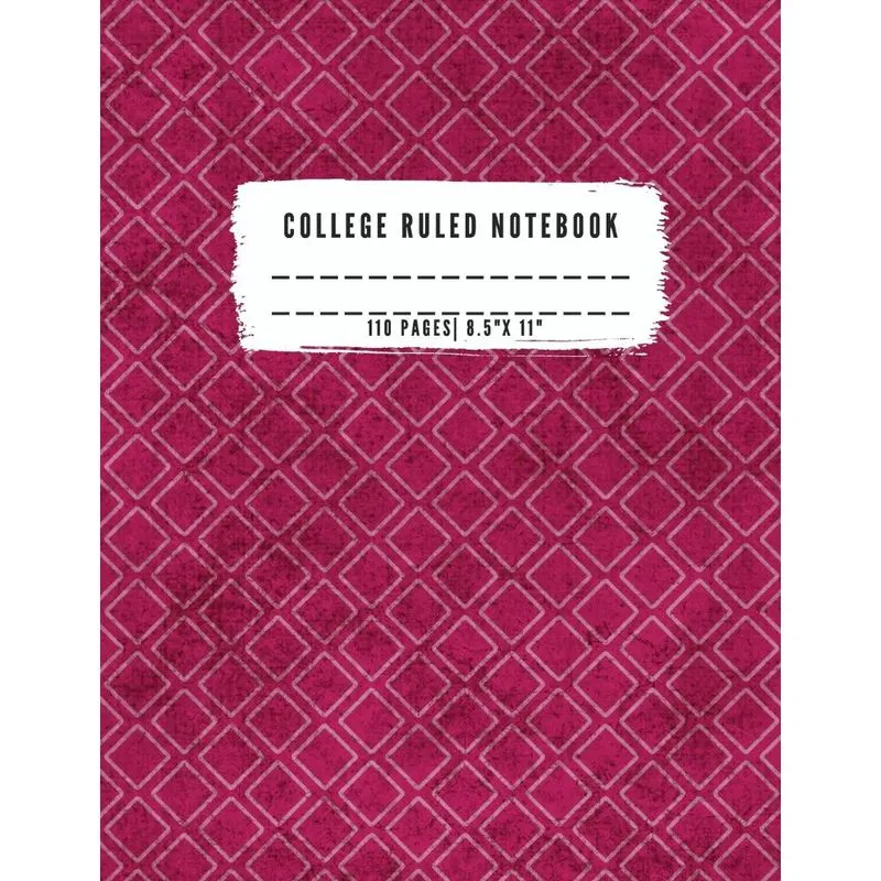 COLLEGE RULED NOTEBOOK
