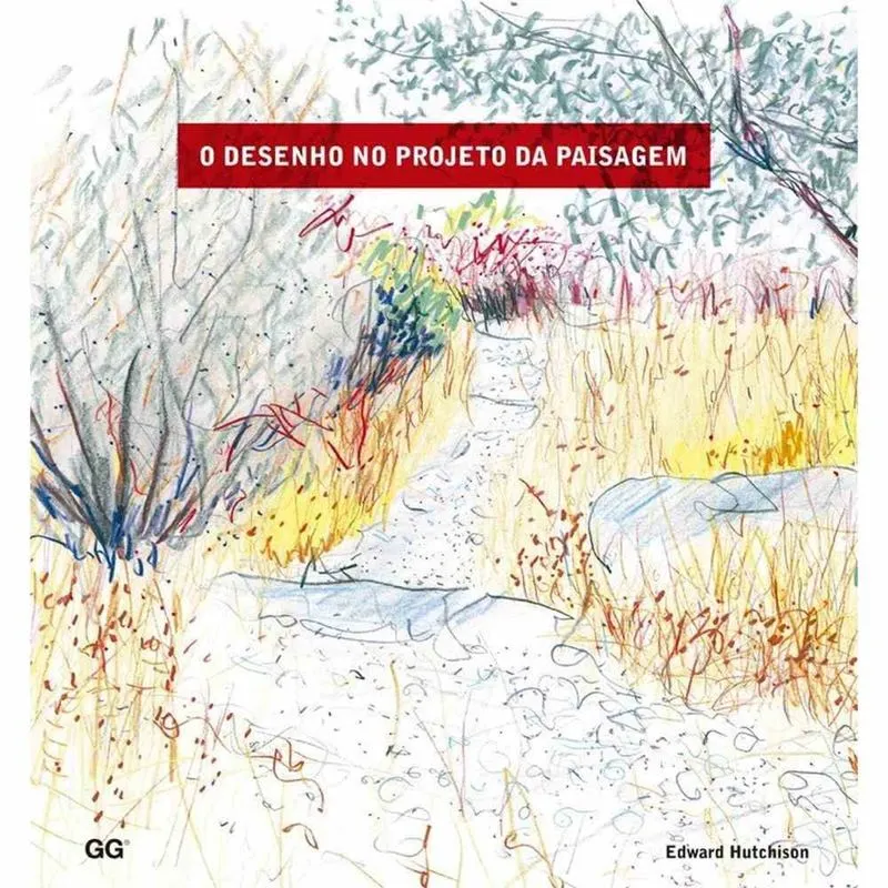 Desenho no projeto da paisagem, o