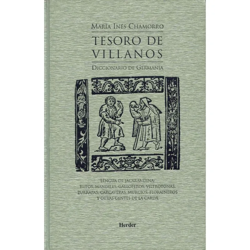 TESORO DE VILLANOS: DICCIONARIO DE GERMANIA