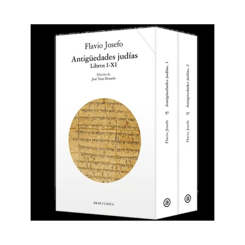 ANTIGÜEDADES JUDÍAS - 2 VOLS. - LIBROS I-XI Y LIBROS XII-XX
