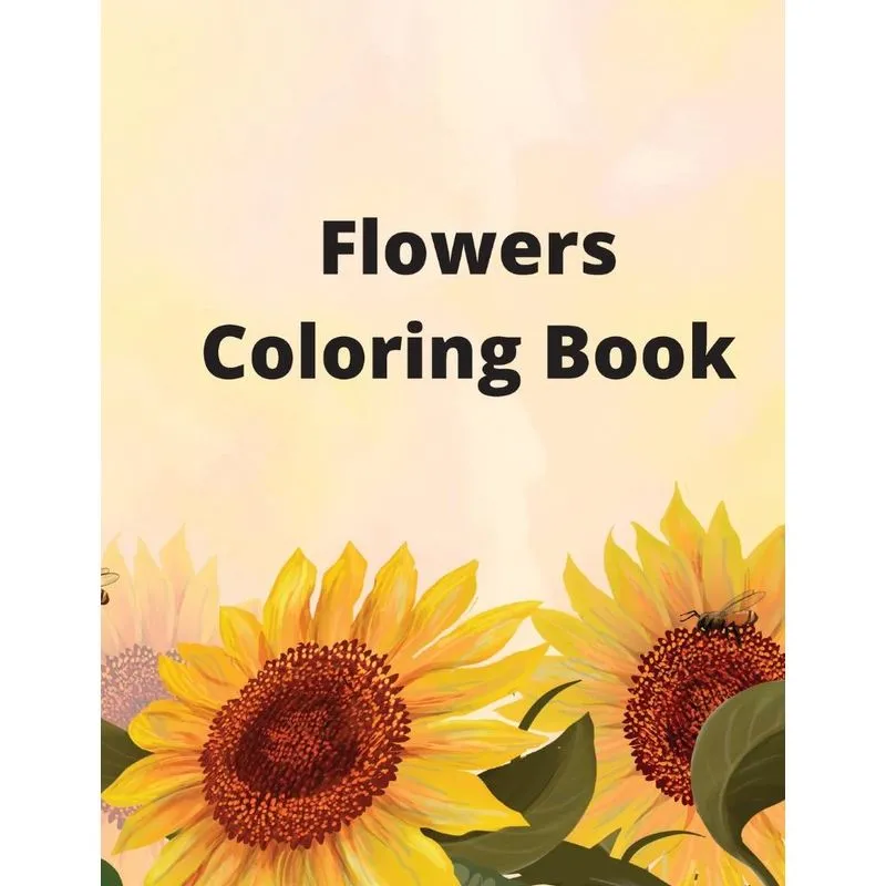 Flowers Coloring Book