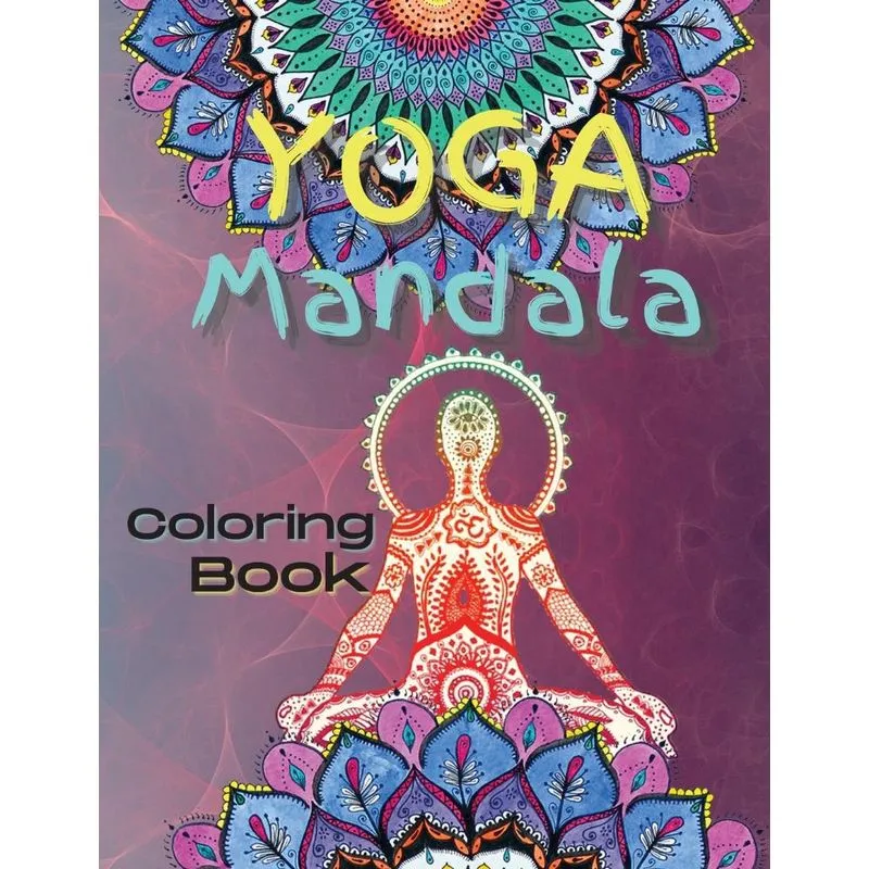 Yoga Mandala Coloring Book